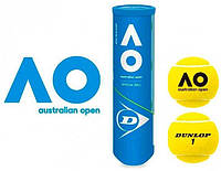 Мячи для большого тенниса Dunlop Australian Open 4 ball топ