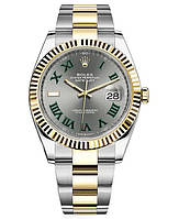 Rolex Datejust Wimbledon Gold