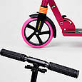 Самокат двоколісний Best Scooter (211681) рожевий топ, фото 5