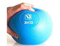 Мяч медицинский LiveUp Soft Weight Ball 3 кг топ