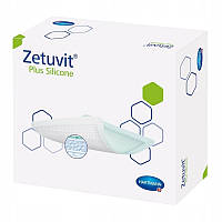 Пов'язка Zetuvit Plus Silicone 10х20 см з суперабсорбентом 1шт