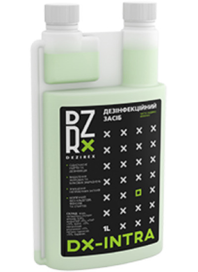 Дезірекс Інтра Dezirex Intra розчин для дезінфекції та миття поверхонь у ветеринарних приміщеннях, 1 л (0203202102), фото 1