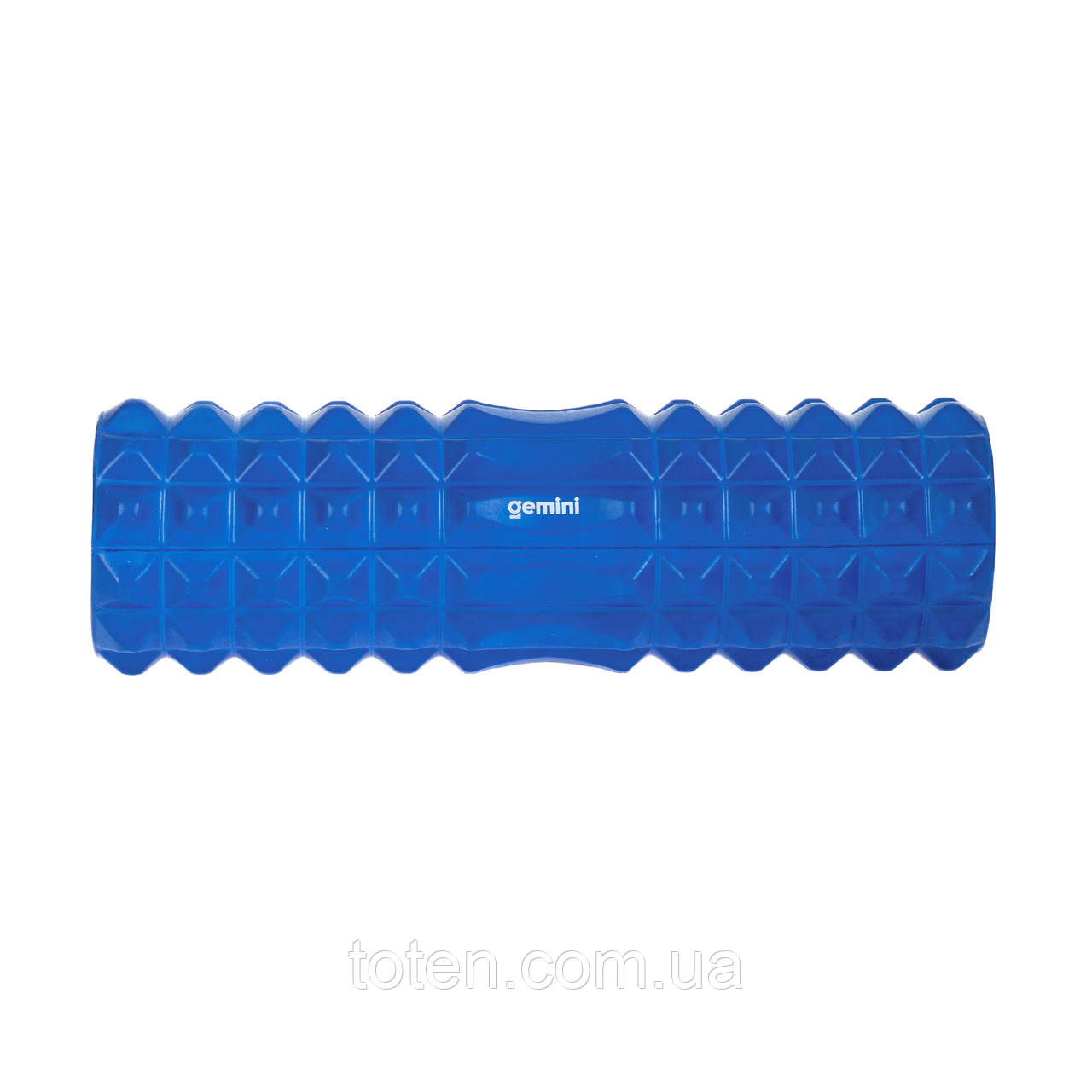Роллер для занять йогою та пілатесом Gemini Hard GY-2000BL 30см*9,5см синій топ, фото 1