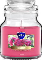 Свічка ароматизована півонія Bispol10 см (snd71-157)