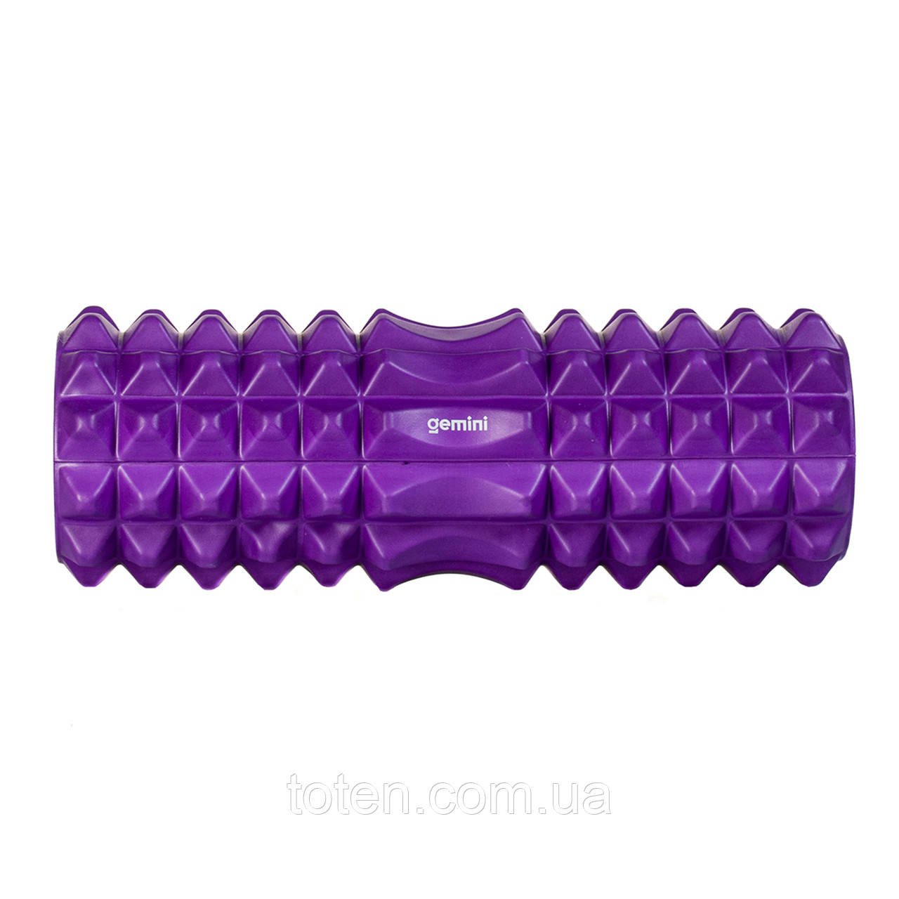 Роллер для занять йогою та пілатесом Gemini Hard G0007-33PUR 33см*12,5см топ, фото 1