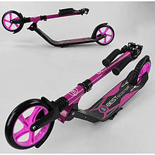 Самокат двоколісний Best Scooter 87602 з 1 амортизатор. топ