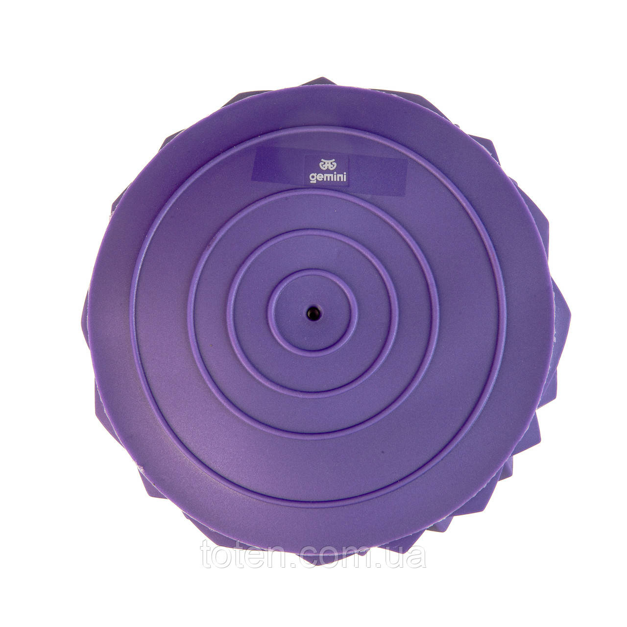 Напівсфера масажна балансувальна 260грам Риф Gemini GB002-PUR фіолетовий топ, фото 1