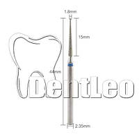 БОР АЛМАЗНИЙ СИНІЙ 1,8 ММ Х 15 ММ - В018