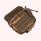 Плитоноска 2ARMOR з плитами 4+ клас ДСТУ 8782:2018 Cordura 1000D з напашником Піксель, фото 10