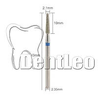 БОР АЛМАЗНИЙ СИНІЙ 2,1 ММ Х 10 ММ - В020