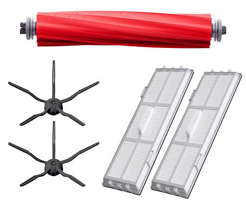 Комплект для робота-пилососа Xiaomi RoboRock S7 (S702-00; S752-02), S7 MaxV Black (S752-00), T7 Plus T7Plus (VibraRise) Black, фото 1