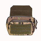 Плитоноска багатофунціональна 2ARMOR Cordura 1000 D під плити 30х25 см з напишником MultiCam, фото 3