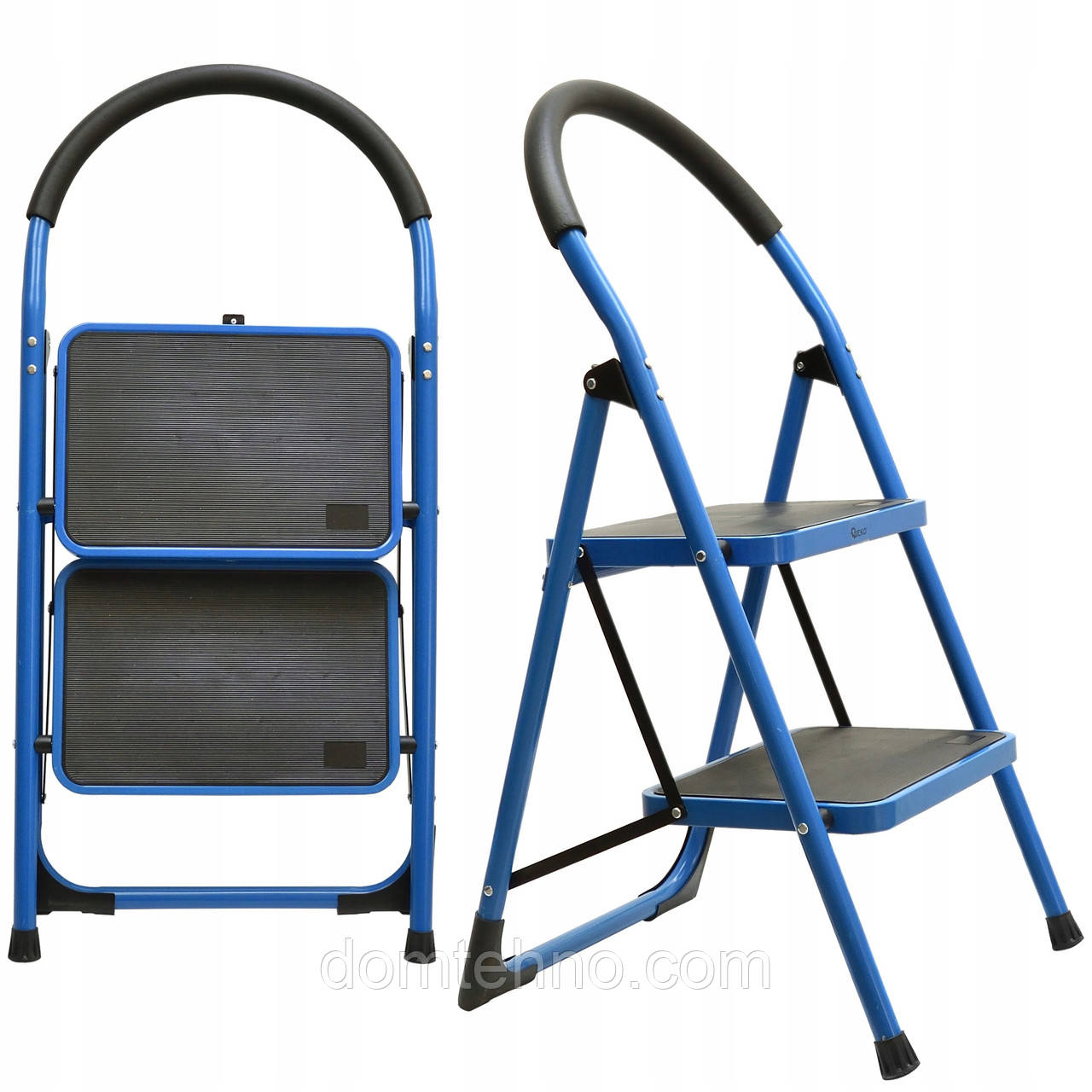 Двоступенева висувна драбина, драбина GEKO G02435 47 см