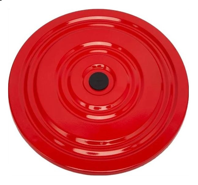 Диск здоров'я (диск Грація) металевий Sportko, діаметр 28 см, різний. кольору червоний і білий
