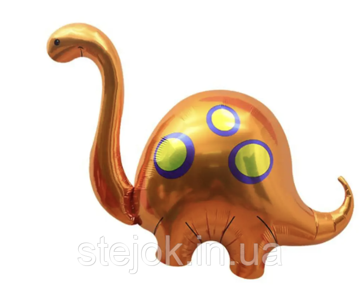 Фольгований Шар Динозавр бронтозавр, фото 1