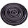 Диск здоров'я (диск Грація) металевий Sportko, діаметр 28 см, різний. кольору чорний з білим, фото 2