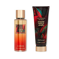 Набор для тела Ginger Apple Jewel Victoria s Secret мист и лосьон оригинал