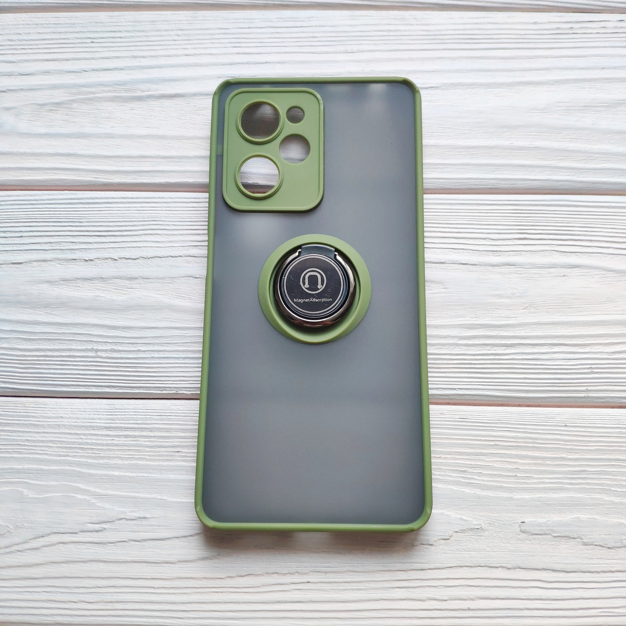 Чохол Armor Ring для Xiaomi Poco X5 Pro 5G Протиударний з кільцем (різні кольори), фото 1