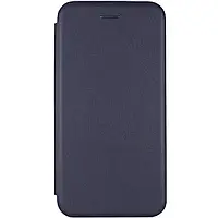 Чехол книжка Premium для мобильного телефона Poco X5 Pro 5G на магните с подставкой темно-синий