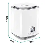 Ультразвуковий зволожувач повітря з іонізацією та ароматерапією Berdsen BD-502 Premium білийПольща 25Вт, фото 8