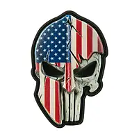 Шеврон череп punisher спарта USA пвх