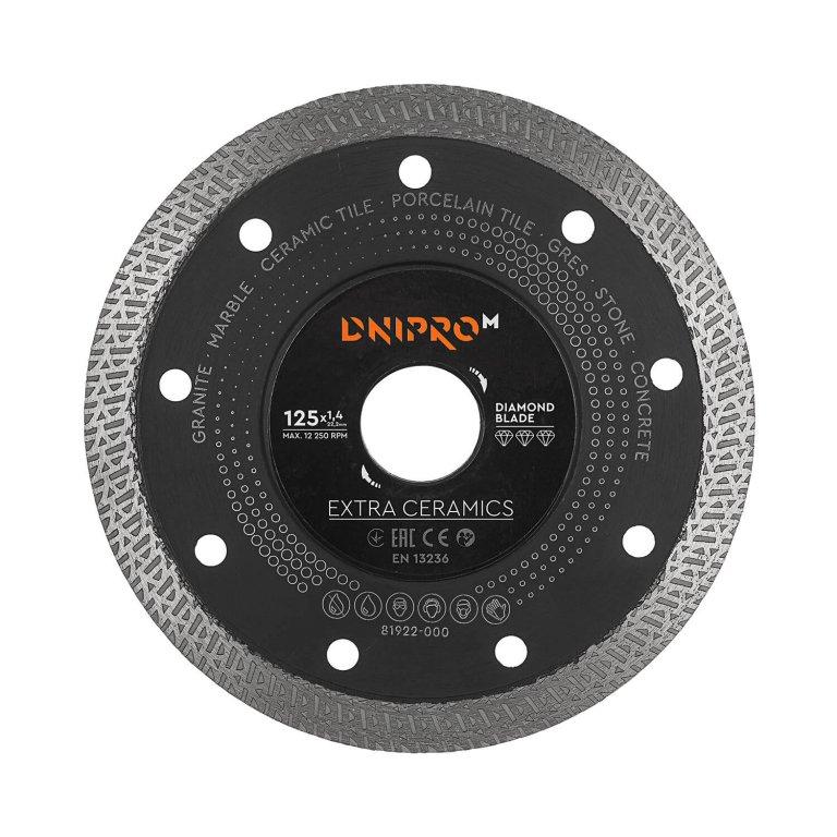 Алмазний диск Dnipro-M Extra-Ceramics 125 22,2 мм