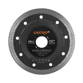 Алмазний диск Dnipro-M Extra-Ceramics 125 22,2 мм