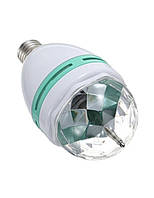 Вращающаяся RGB лампа A.R. LED Full Color Rotating Lamp , диско лампа , шар