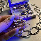 Заколки с луной и звездочками, набор 3 шт, фото 8