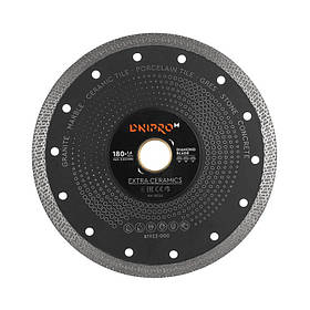 Алмазний диск Dnipro-M Extra-Ceramics 180 мм 25.4 22.2