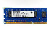 Оперативна пам'ять Elpida DDR3 2Gb 1333MHz PC3-10600U (EBJ21UE8BDF0-DJ-F) Б/В, фото 5