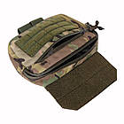 Плитоноска 2ARMOR з плитами 4 клас ДСТУ 8782:2018 Cordura 1000D з напашником та бал.пакетом MultiCam, фото 4