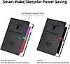 SmartDevil - Чохол для iPad 8/7 2020/2019, 10.2. Тонкий протиударний чохол з режимом сну/пробудження, фото 2