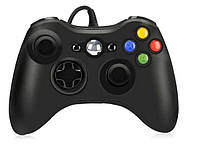 Джойстик XBox X360 проводной игровой геймпад,контролер проводной манипулятор для Xbox360 PC Черный SS&V