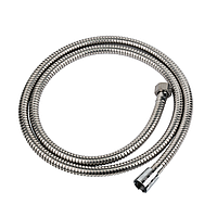 Шланг для душу 1/2" SS розтяжний з підшипником 150-180см AQUATICA XB-9353 (9792040)