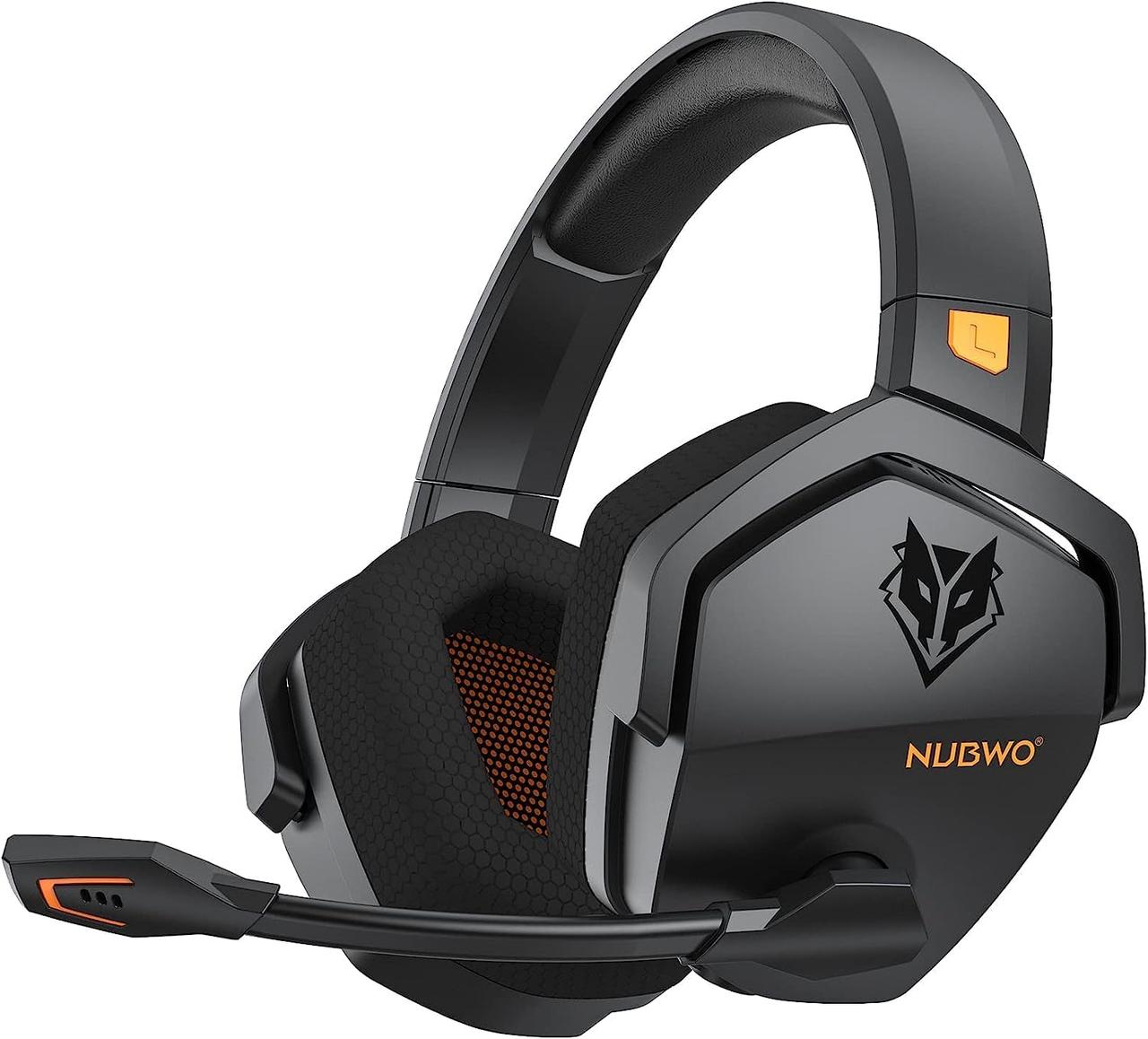 Подвійна бездротова ігрова гарнітура з мікрофоном NUBWO G06 для PS5, PS4, ПК. Bluetooth 2,4 ГГц