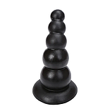 Анальний стимулятор піраміди на присоску 14 см, Пробка для анального сексу та фістинга, Інтимні іграшки, фото 2