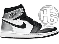 Мужские кроссовки Air Jordan 1 Retro High Silver Black White CD0461-001