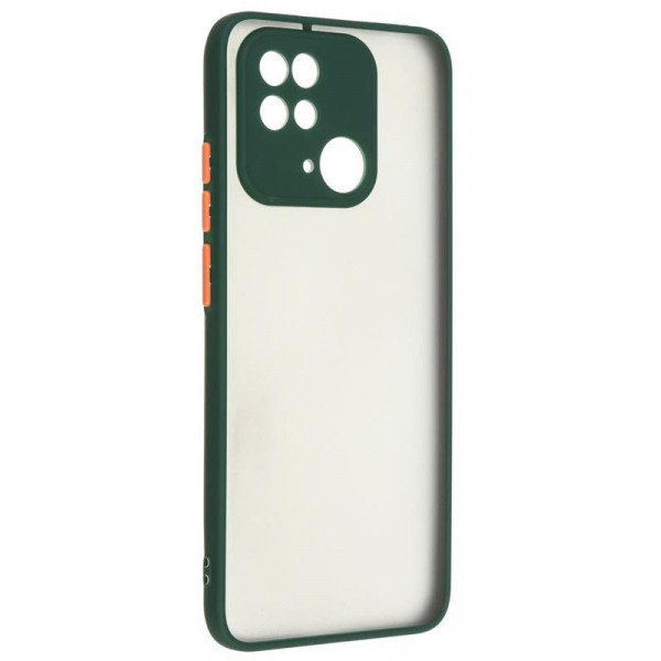 Чохол Matte Armor Xiaomi Redmi 10C Pine Green - Orange - фото 1 - id-p2072212598