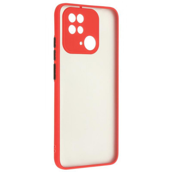 Чохол Matte Armor Xiaomi Redmi 10C Red - Black