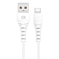 Кабель Armorstandart AR16 USB - USB Type-C (M/M), 3 А, 1 м, White (ARM59533)