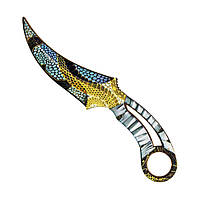 Деревянный сувенирный нож "Фанг Змей" FAN-S serpent Salex Дерев'яний сувенірний ніж "Фанг Змій" FAN-S serpent