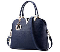 Синяя женская сумка Синяя сумочка для женщины Salex Синя жіноча сумка Синя сумочка для жінки