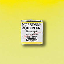 Фарба акварельна HORADAM®, №215 Жовтий лимонний, кювету 1,6 мл, Schmincke