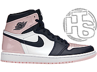 Женские кроссовки Air Jordan 1 Retro High Atmosphere Bubble Gum Pink DD9335-641