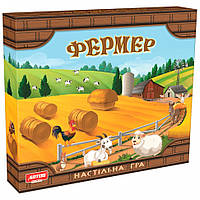 Детская настольная игра "Фермер" от 6 лет Salex Дитяча настільна гра "Фермер" 0758 від 6 років