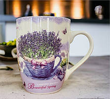Кружка 350мл Лаванда 8887 Санні