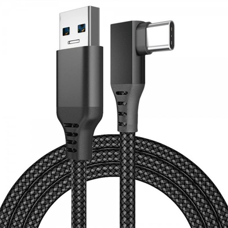 Кабель Gtwin Oculus Quest Gen2 Link VR USB Type-C - USB Type-C (M/M), 5 Gbps, 3 A, 5 м, Black, фото 1