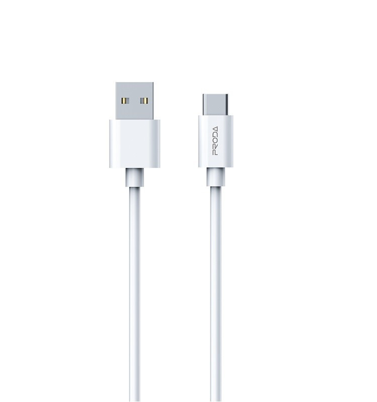 Кабель Proda PD-B72a USB — USB Type-C (M/M), 1 м, White (PD-B72a-WHT)