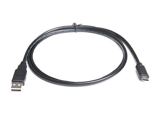 Кабель REAL-EL USB - USB Type-C V 2.0 (M/M), 1 м, чорний (EL123500016), фото 1